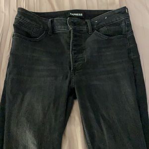 Black Stretchy Skinny Jeans